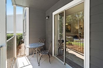 Private patio  